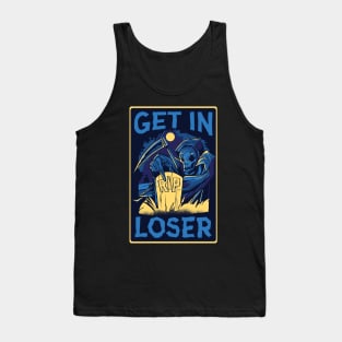 Funny Grim Reaper Tank Top